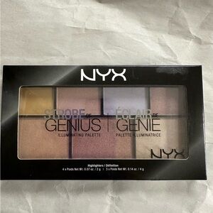 NEW-NYX Strobe of Genius Illuminating Highlighters Palette STGP01